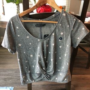 Abercrombie and Fitch Star Crop Tee